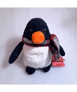 NEW Russ Berrie Luv Pets Penkie Penguin plush Bean Bag Plush Animal w/ s... - £51.91 GBP