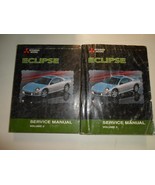 2000 Mitsubishi Eclipse Service Repair Workshop Manual 2 Volume Set&#39; Dam... - $64.98