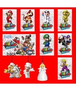 10PCS NFC TAG 7 Cards + 3 Tag Pendants for Super Mario Odyssey NS Switch... - $54.57 CAD