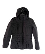 Calvin Klein Coat Women’s Full Zip Black Puffer Hooded Jacket Sherpa Lin... - £35.61 GBP