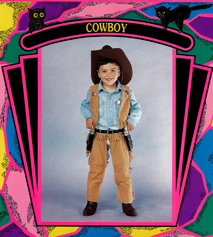 CALIFORNIA COSTUMES COWBOY WESTERN UNISEX HALLOWEEN COSTUME TODDLER SIZE 2T-4T Item image 2
