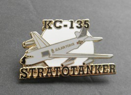 AIR FORCE STRATOTANKER KC-135 ENAMEL LAPEL PIN BADGE 1.5 x 1 INCHES USAF - £4.59 GBP