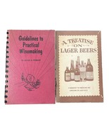 Home Brewing Lot–Guidelines to Practical Winemaking &amp; A Treatise on Lage... - $33.40 CAD