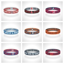 Reversible MLB Teams Bracelet Elastic Stretch Bracelet MLB Wristband - £9.62 GBP