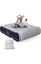 Evajoy Queen Air Mattress with Built-in Pump, Inflatable Air Mattress with Pump - £47.70 GBP