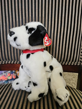 TY Beanie Buddy - RESCUE the FDNY Dalmatian Dog (10 inch) - Free Shipping - £12.98 GBP