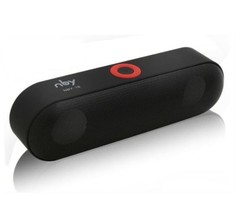 (Black) NBY Portable Wireless Bluetooth Speakers - £13.73 GBP