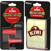 Kiwi Foam Polish Applicators 2ct + Shine Cloths 2ct 100% Cotton Leather ... - $259.97 MXN