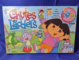 Milton Bradley Chutes and Ladders Dora the Explorer Edition Game Complete - £14.76 GBP