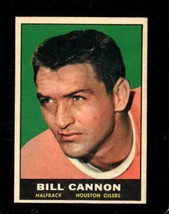 1961 TOPPS #146 BILLY CANNON EXMT OILERS *X98471 - £20.68 GBP