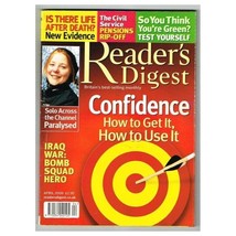 Reader&#39;s Digest Magazine April 2006 mbox2641 Confidence How To Get It... - £3.11 GBP