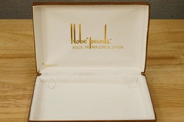 Vintage Costume Jewelry Hobe Pearls Sales Display Box Only - £19.45 GBP