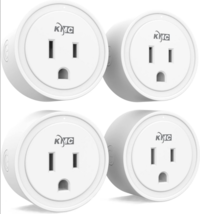 Smart Plug Wi-Fi Outlets for Smart Home Remote Control Lights &amp; Devices ... - £11.96 GBP