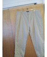 CALVIN KLEIN Tan Beige Khaki Pants Men sz 38X30 - £10.92 GBP