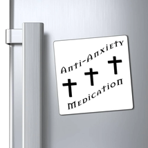 Magnets &quot;Anxiety Meds&quot; in 3 Sizes - £6.65 GBP+