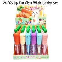24 PCS Wholesale Bulk Display Lip gloss Lip Oil Set "Free Shipping" - $14.84