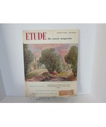 VTG AUGUST 1950 ETUDE MUSIC MAGAZINE THEODORE PRESSER CO PA ADS MUSIC - $12.12 CAD