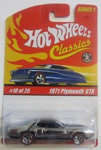 1971 Plymouth GTX Hot Wheels Classics Series 1 - Silver 10 of 25 - £10.97 GBP