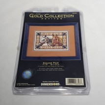 Dimensions Gold Collection Petites Equine Pair 6848 Counted Cross Stitch Kit - $9.95