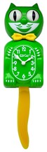 Kit-Cat Klock Green Gold  Bow Tie and Gold Tail Clock - $1,846.32 MXN