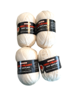 Yarn 4 Skeins Red Heart Super Sport Color Cream Acrylic Coats &amp; Clark 3 ... - $25.99 CAD