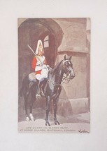 London Life Guard Sentry Duty Horse Guard Whitehall Postcard Unposted Valentines - £7.68 GBP