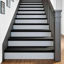 vidaXL Stair Tread Set of 2 Dark Brown Solid Oak Wood - $177.15