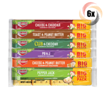 6x Packs Kellogg's Keebler Variety Sandwich Crackers 1.8oz Mix & Match Flavors! - £11.36 GBP