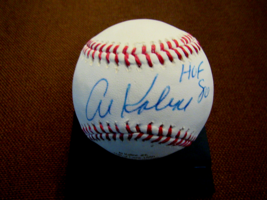 Al Kaline Hof 1980 Detroit Tigers Signed Auto Limited Edition Oml Icon Authentic - $148.49