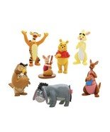 Disney Winnie The Pooh Figure 7 Piece Play Set (a) N15 - £87.04 GBP