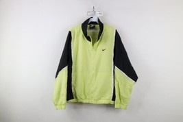 Y2K Nike Sportswear Womens XL Spell Out Color Block Woven Windbreaker Jacket - $59.35