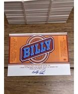 Wholesale Lot Of 1000 Vintage Billy Carter Beer Labels Falls City Brewin... - $101.87 CAD