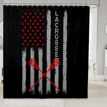 Lacrosse Kids Shower Curtain 72x72 Waterproof - $984.72 MXN