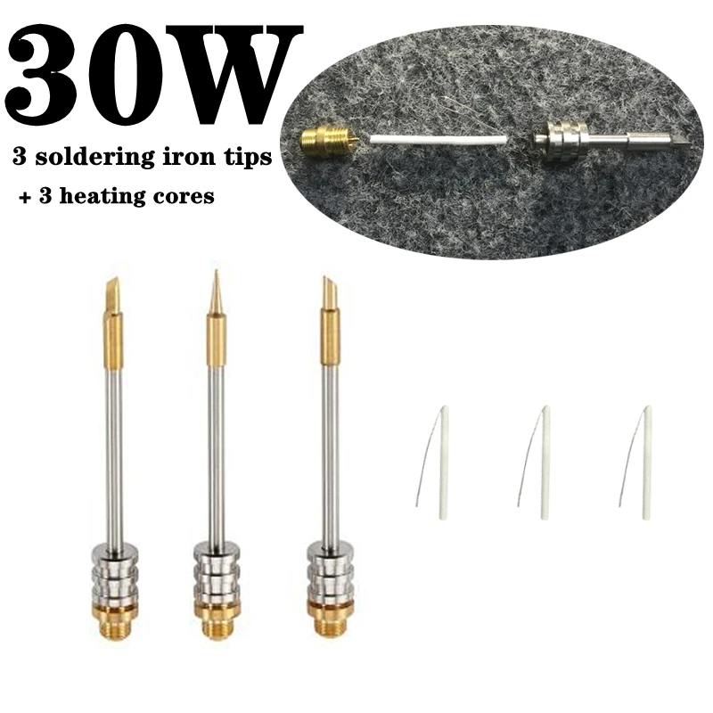 30w soldering rework soldering  tip 510 interface mini portable USB soldering  t - £52.91 GBP