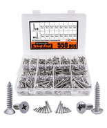 550Pcs Stainless Steel Self Tapping Screws Assortment  - €30,10 EUR
