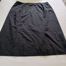 Preston & York Women’s Black Double Slits Skirt Plus Size 24W Measured (43×35) image 2