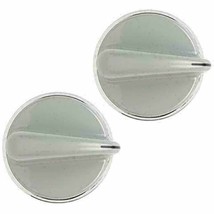 2 Clothes Dryer Control Knob Grey WH01X10462 For GE GCWN3000M0WS GTWN400... - £8.56 GBP