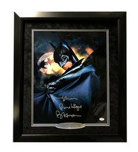 Val Kilmer Signed Framed Batman 16x20 Inscribed Bruce Wayne PSA/DNA COA Forever - £474.99 GBP