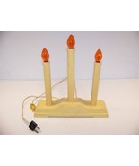 VINTAGE 3 LIGHT CANDOLIER NO MARKINGS, UL TAG ATTACHED - €23,43 EUR