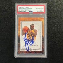 2007-08 Artifacts Basketball #30 Jason Richardson Signed Card AUTO PSA Slabbed B - £39.39 GBP