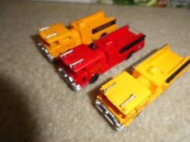 Lot of 3 HO Scale Plastic Yourtown Fire Engine Trucks - $23.76
