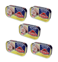 5 x Wild Tuna Fish Cans Natural Ramirez in Sunflower Oil 120g Each Omega 3 - £12.63 GBP