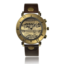 Luxury Watches Men Creative Musical Note Dial Wristwatch 2023 Fashion Qu... - $18.00