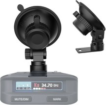 Radar Detector Mount Car Windshield and Dashboard Radar Detector Suction Cup Mou - $39.96