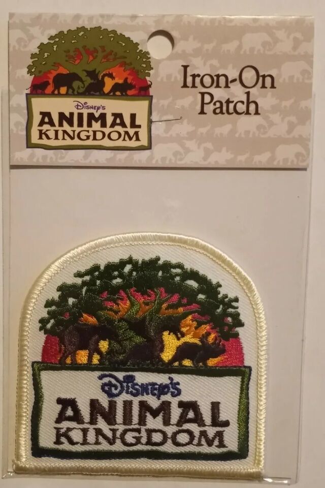 Disney's Animal Kingdom embroidered Iron on patch - £41.29 GBP
