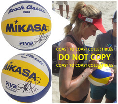 Kerri Walsh Jennings Signed Beach Volleyball Proof Autographed Olympic Gold - £233.53 GBP