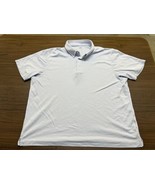 Uniqlo Men’s Light Blue Short-Sleeve Polo Shirt - 3XL - £11.70 GBP