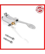Floor Mount Foot-Control Valve – Polished Chrome Copper Construction, 1/... - $742.79 MXN