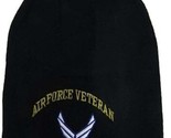 U.S. Air Force Veteran Watch Cap Beanie Winter Hat Toboggan Officially L... - $4.89