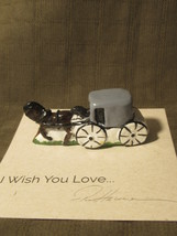 Ron Hevener Collectible Amish Buggy Miniature Figurine  - £19.65 GBP
